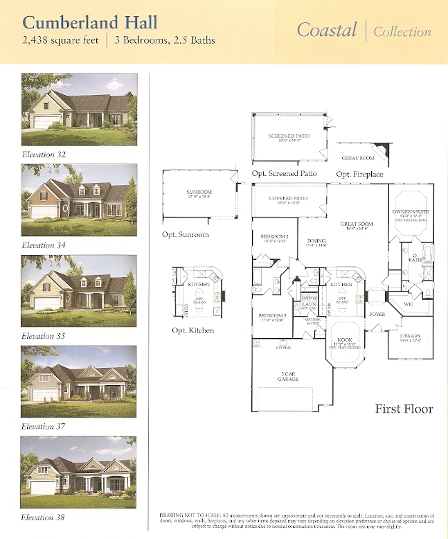 Cumberland Hall Plan